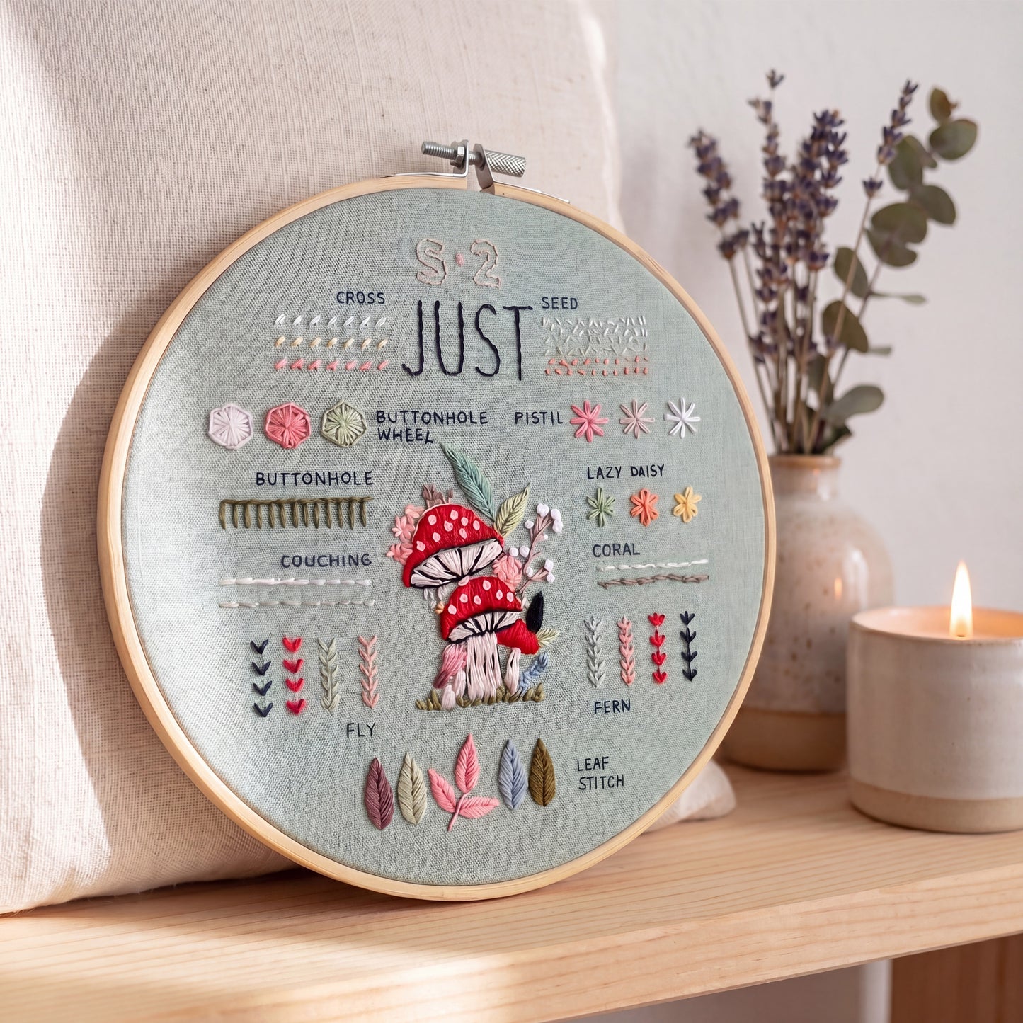 Embroidery Made Easy - 3 in 1 Starter Kit