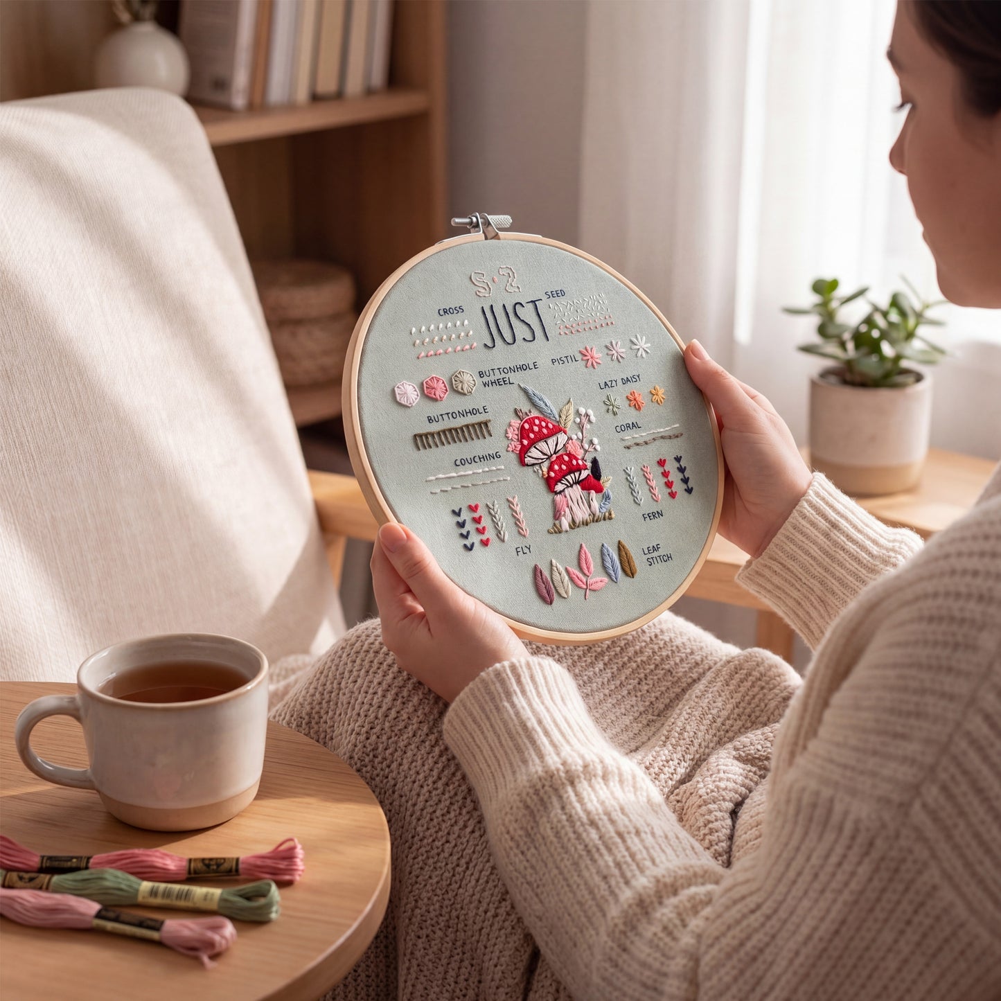 Embroidery Made Easy - 3 in 1 Starter Kit